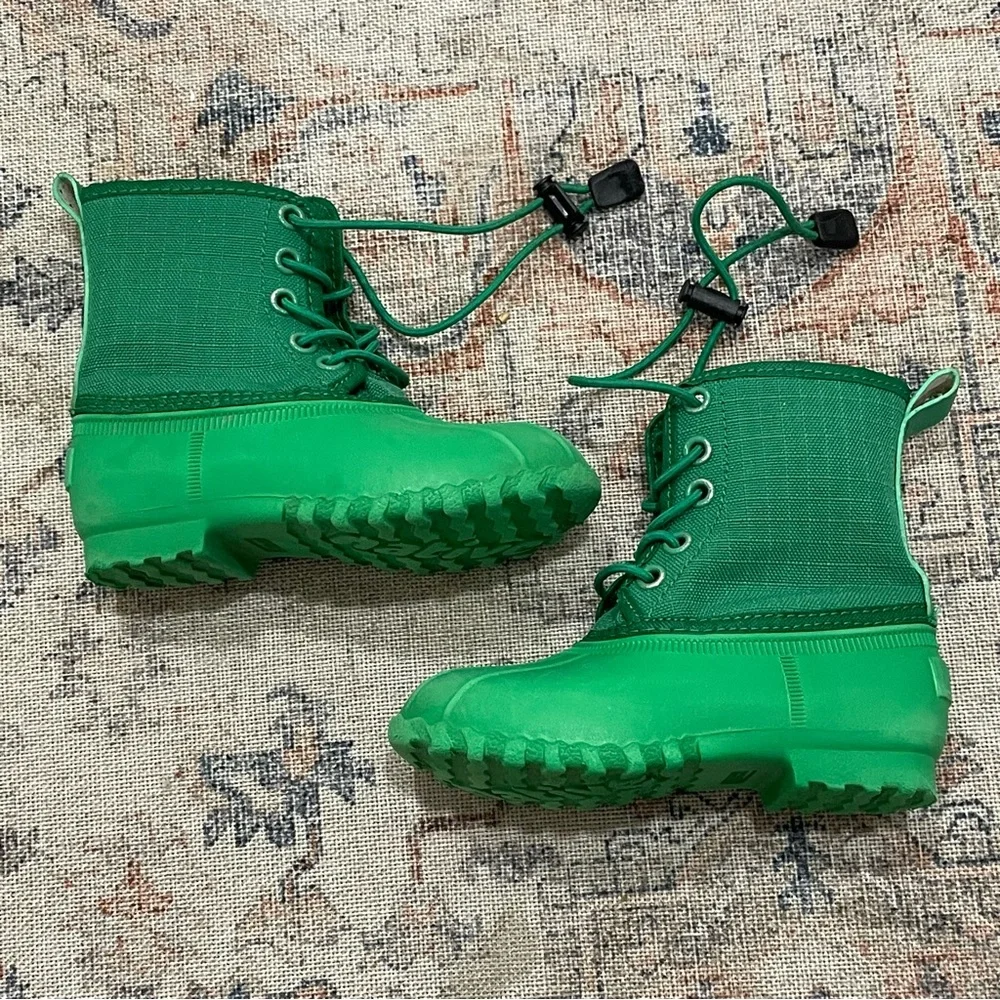 Native Shoes Toddler  Apple Green Rain Boots Size C7